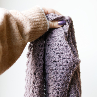 Dromerige sjaal PDF Patroon